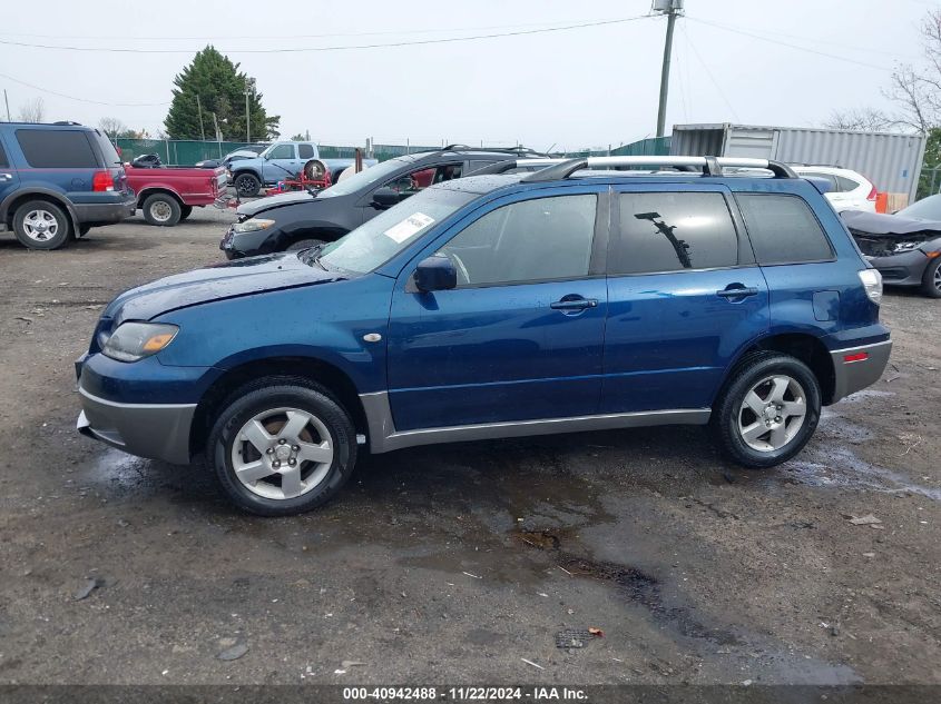 2004 Mitsubishi Outlander Xls VIN: JA4LX41F74U036845 Lot: 40942488