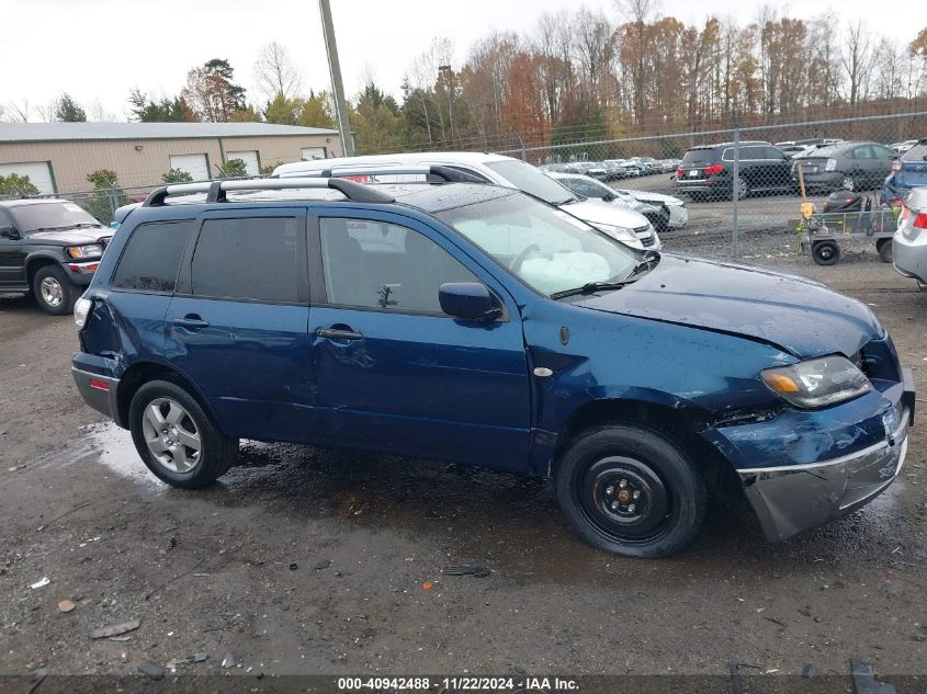 2004 Mitsubishi Outlander Xls VIN: JA4LX41F74U036845 Lot: 40942488