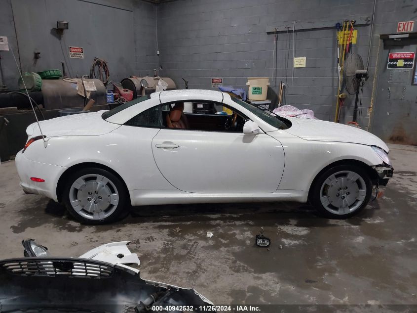 2003 Lexus Sc 430 VIN: JTHFN48Y430041909 Lot: 40942532