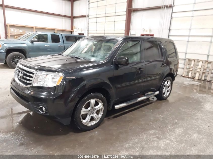 VIN 5FNYF4H51DB011525 2013 HONDA PILOT no.2