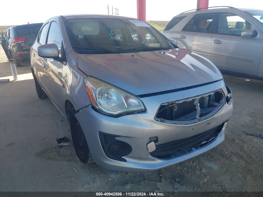 VIN ML32F3FJ2HHF09776 2017 MITSUBISHI MIRAGE G4 no.1