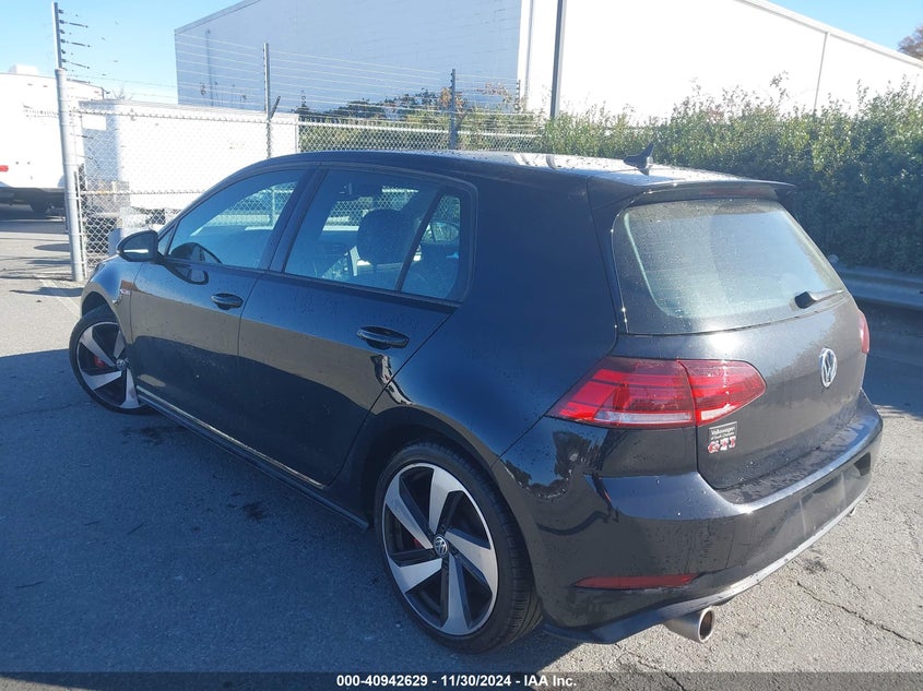 2020 VOLKSWAGEN GOLF GTI VIN: 3VW5T7AU7LM012233