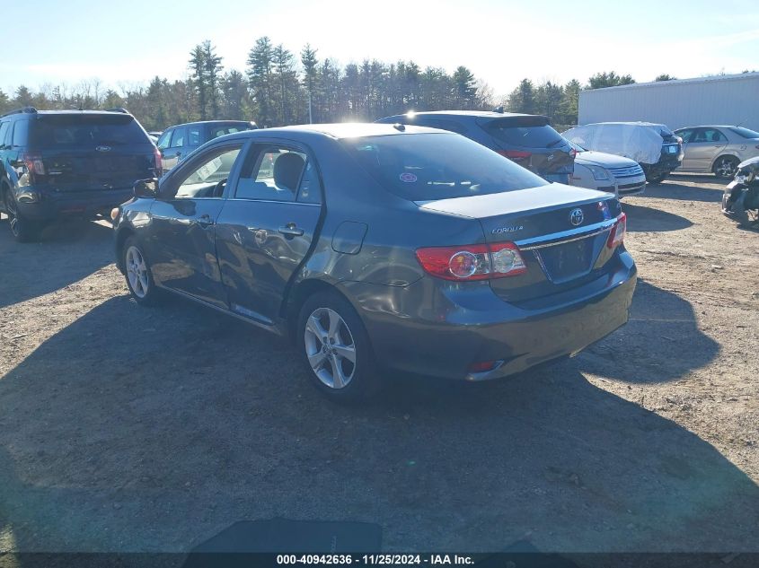 VIN 2T1BU4EE0DC052605 2013 Toyota Corolla, S/Le no.3