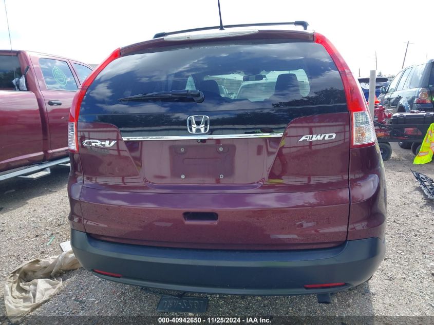 2014 Honda Cr-V Ex VIN: 5J6RM4H55EL104728 Lot: 40942650