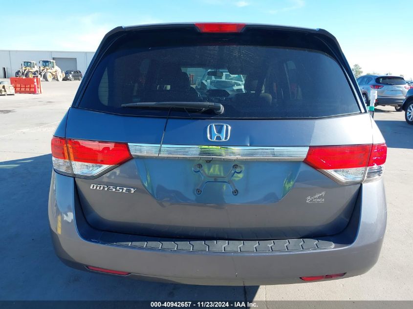 VIN 5FNRL5H25EB053335 2014 Honda Odyssey, LX no.16