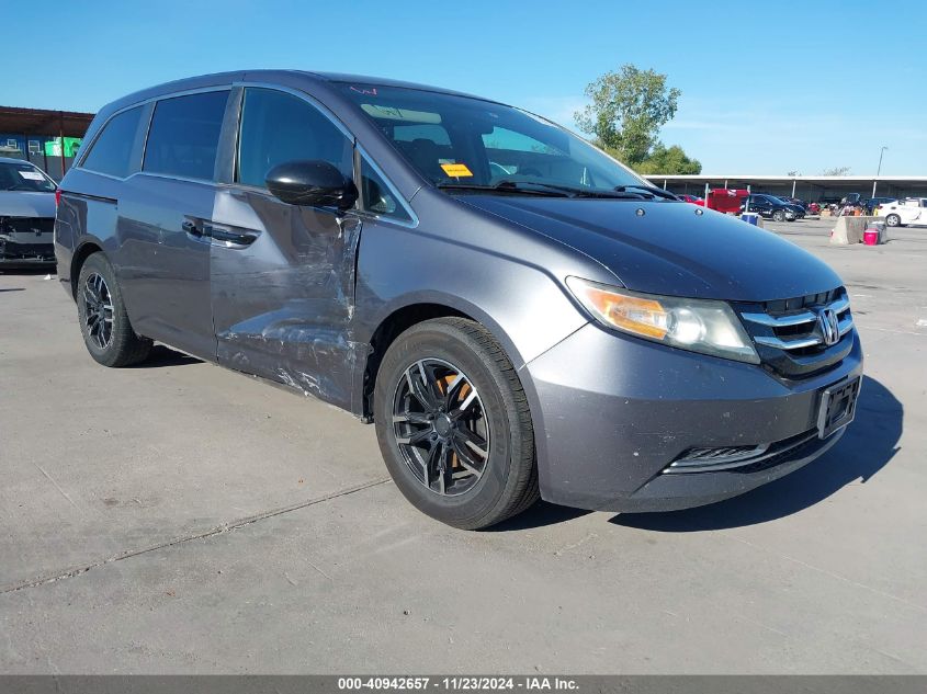 VIN 5FNRL5H25EB053335 2014 Honda Odyssey, LX no.1