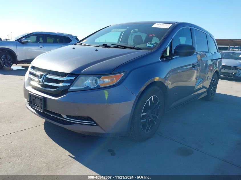 VIN 5FNRL5H25EB053335 2014 Honda Odyssey, LX no.2