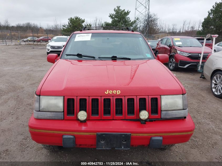 1993 Jeep Grand Cherokee Limited VIN: 1J4GZ78Y9PC523141 Lot: 40942753