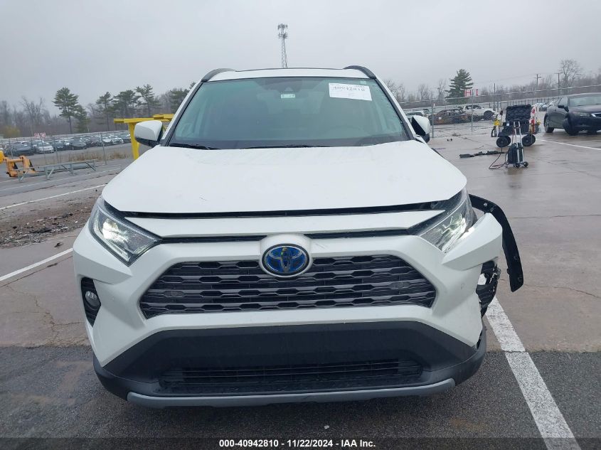 2020 Toyota Rav4 Hybrid Limited VIN: 2T3DWRFV9LW046577 Lot: 40942810