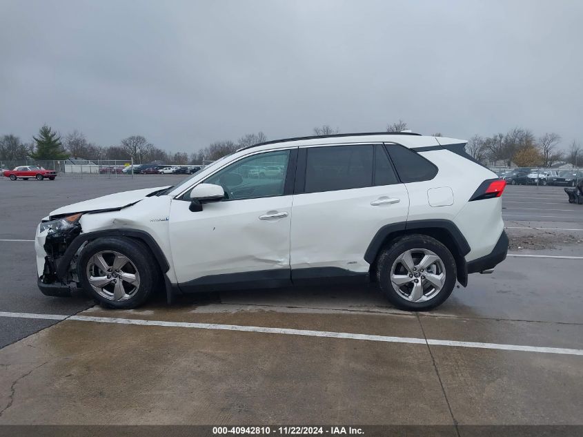 2020 Toyota Rav4 Hybrid Limited VIN: 2T3DWRFV9LW046577 Lot: 40942810