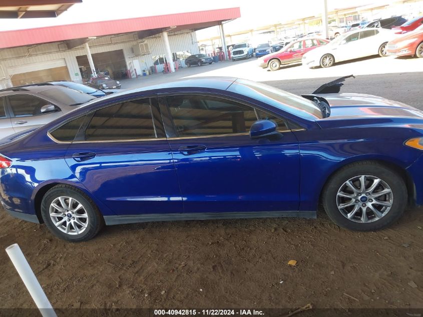 2016 FORD FUSION S - 3FA6P0G75GR259821