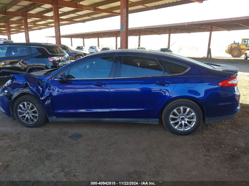 2016 FORD FUSION S - 3FA6P0G75GR259821