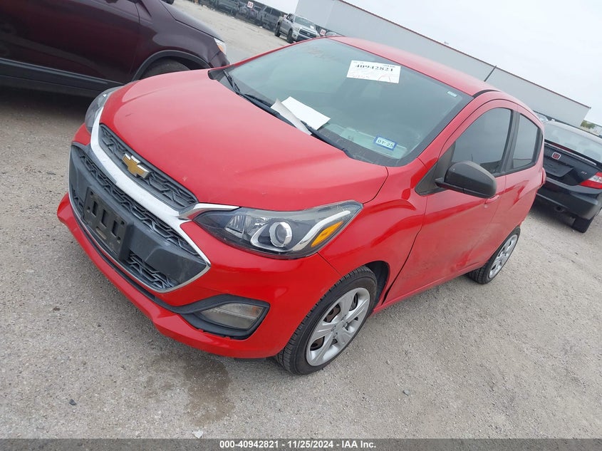 Vin: kl8cb6sa6lc402925, lot: 41432595, chevrolet spark fwd ls automatic 20202