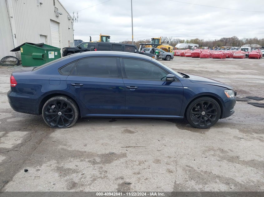 2014 VOLKSWAGEN PASSAT VIN: 1VWAT7A31EC074687