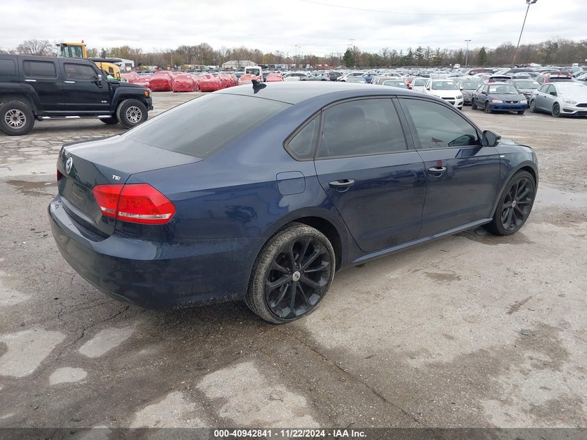 2014 VOLKSWAGEN PASSAT VIN: 1VWAT7A31EC074687