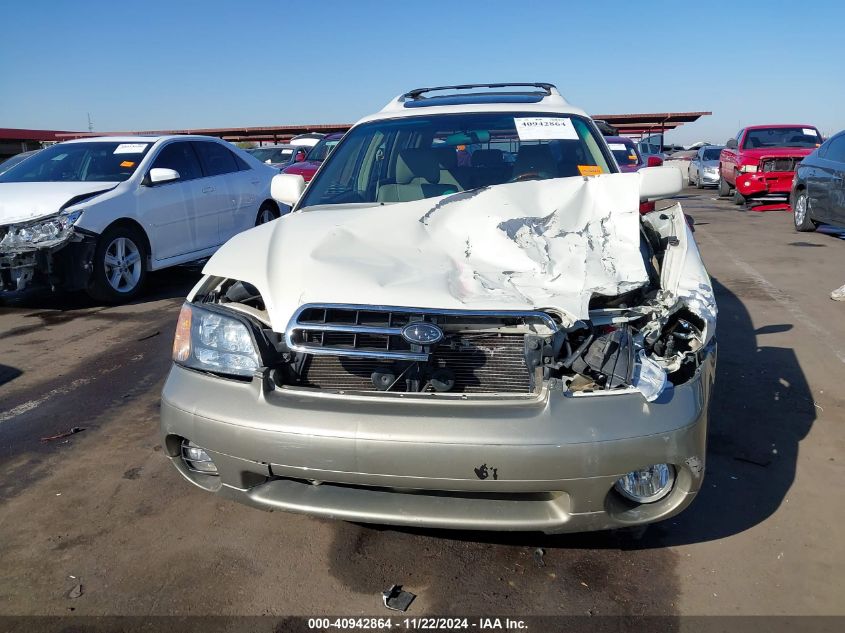 2002 Subaru Outback H6-3.0 Vdc VIN: 4S3BH896627643177 Lot: 40942864