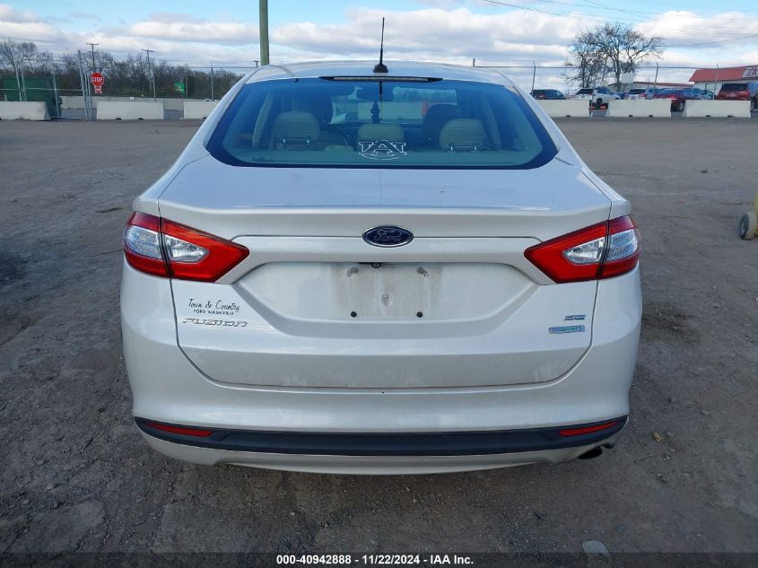 2014 Ford Fusion Se VIN: 3FA6P0HD3ER161940 Lot: 40942888