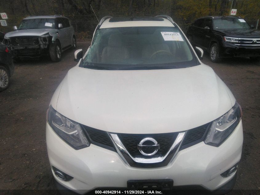 VIN 5N1AT2MV4EC848302 2014 Nissan Rogue, SL no.6