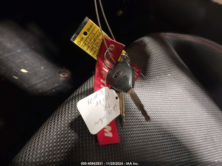 2013 Subaru Brz Premium VIN: JF1ZCAB10D1612800 Lot: 40942931