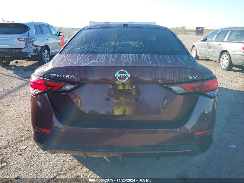 2020 Nissan Sentra Sv Xtronic Cvt VIN: 3N1AB8CV9LY208038 Lot: 40942975