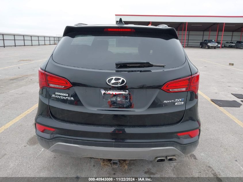 VIN 5XYZUDLA0HG465889 2017 HYUNDAI SANTA FE SPORT no.16