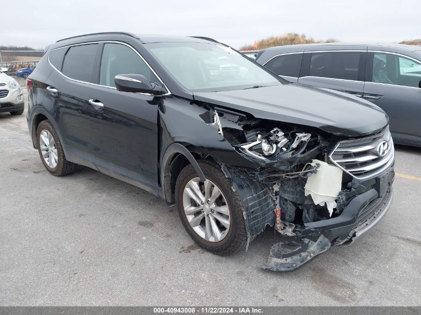 VIN 5XYZUDLA0HG465889 2017 HYUNDAI SANTA FE SPORT no.1