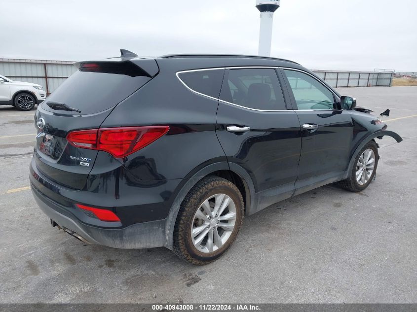 VIN 5XYZUDLA0HG465889 2017 HYUNDAI SANTA FE SPORT no.4