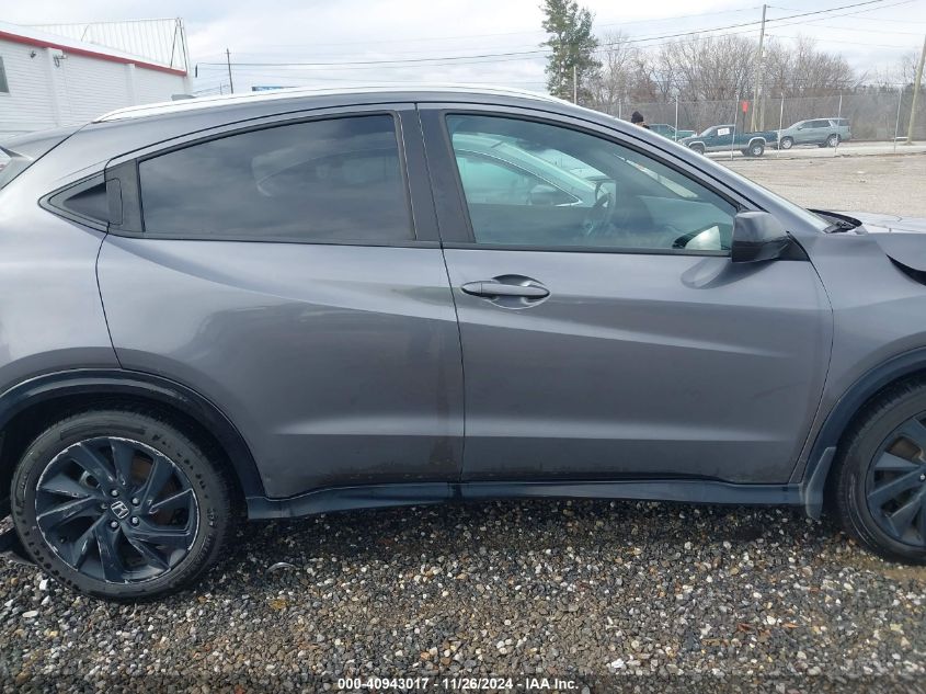 2022 Honda Hr-V 2Wd Sport VIN: 3CZRU5H1XNM710429 Lot: 40943017