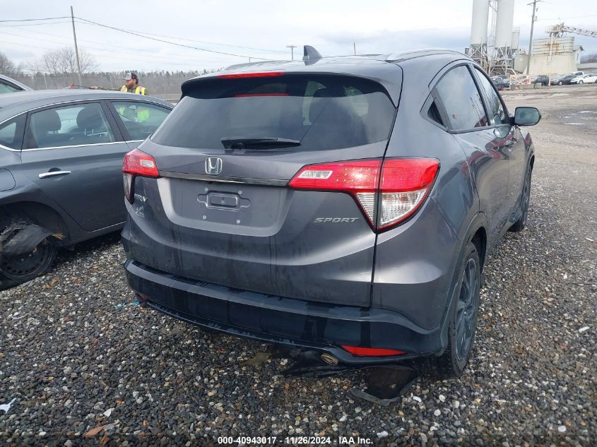 2022 Honda Hr-V 2Wd Sport VIN: 3CZRU5H1XNM710429 Lot: 40943017