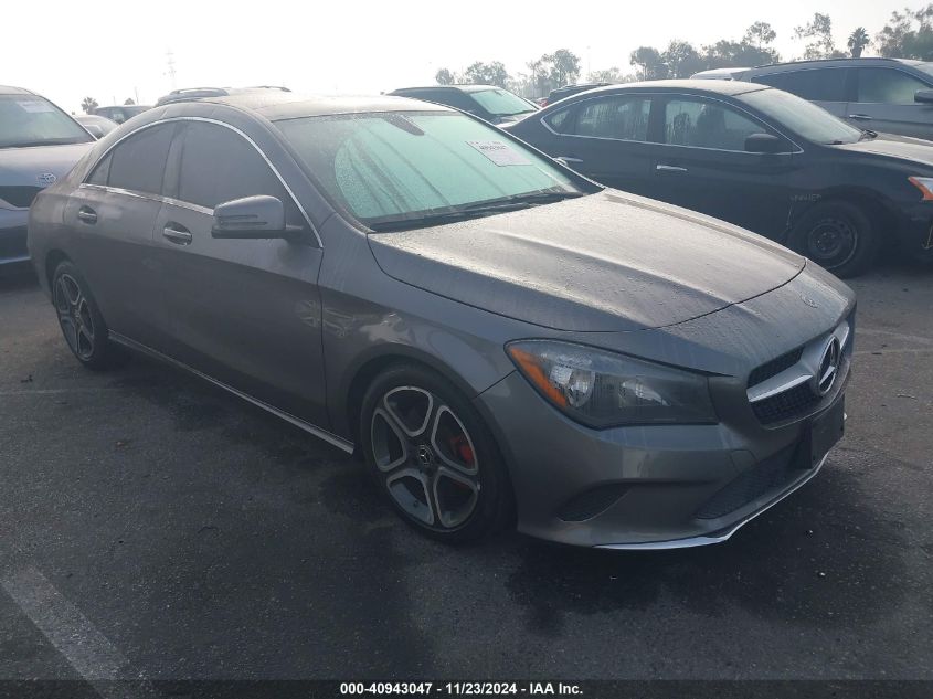 VIN WDDSJ4GB8JN524074 2018 MERCEDES-BENZ CLA 250 no.1