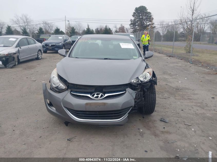 2013 Hyundai Elantra Gls VIN: 5NPDH4AE4DH272877 Lot: 40943074