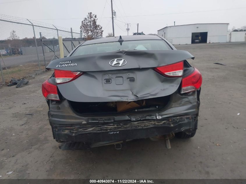 2013 Hyundai Elantra Gls VIN: 5NPDH4AE4DH272877 Lot: 40943074