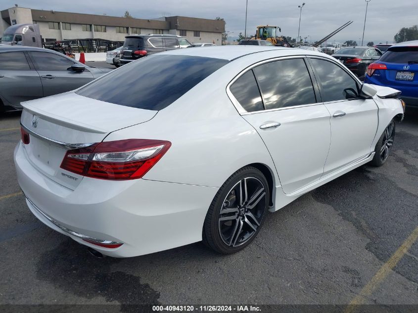 VIN 1HGCR2F60GA109820 2016 Honda Accord, Sport no.4