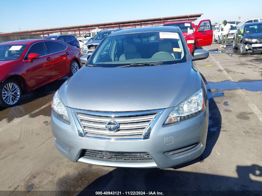 2013 Nissan Sentra Sv VIN: 3N1AB7AP1DL768844 Lot: 40943121