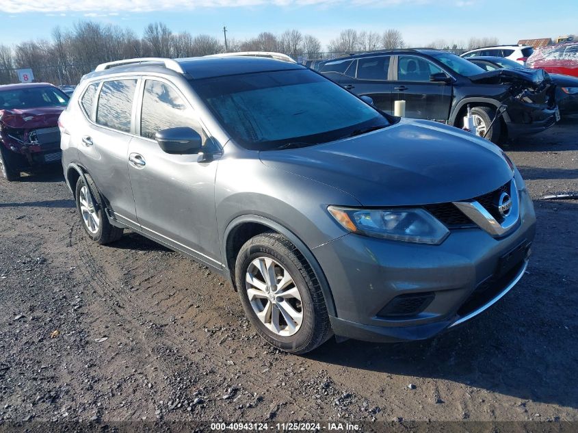 VIN 5N1AT2MV6EC794422 2014 Nissan Rogue, SV no.1