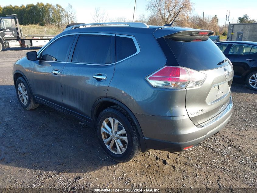 VIN 5N1AT2MV6EC794422 2014 Nissan Rogue, SV no.3