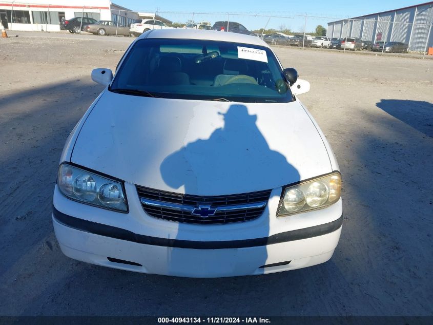 2003 Chevrolet Impala Police VIN: 2G1WF55K639264553 Lot: 40943134