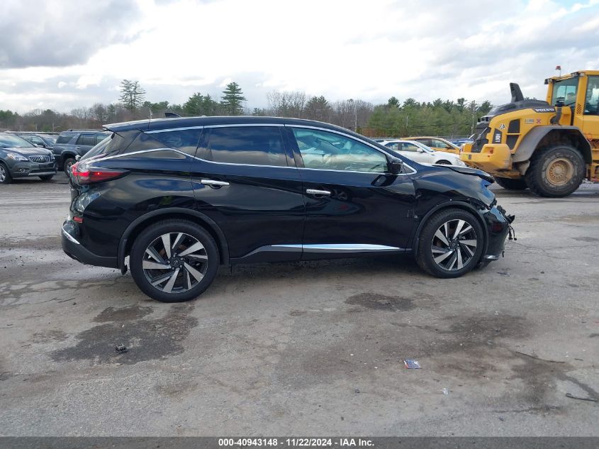 2023 Nissan Murano Sl Intelligent Awd VIN: 5N1AZ2CS9PC106843 Lot: 40943148