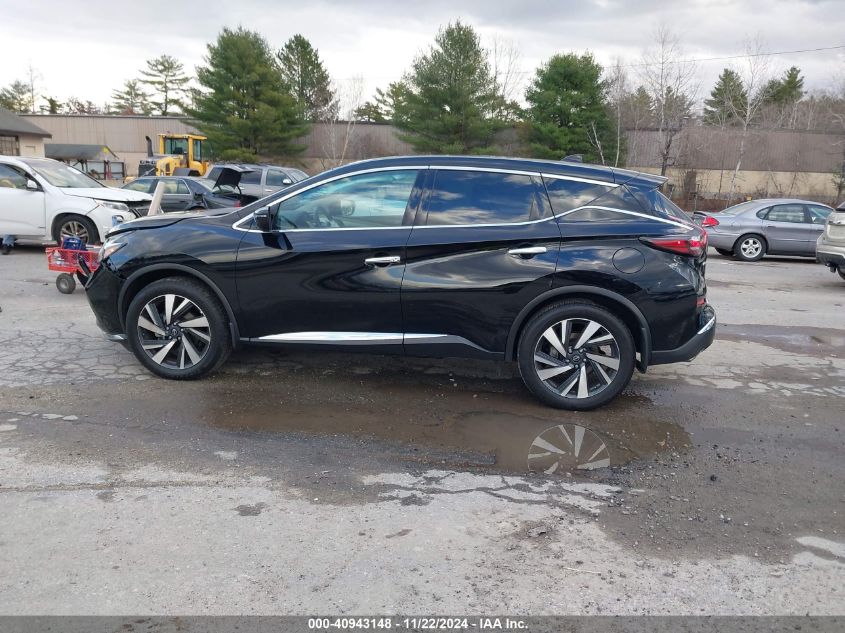 2023 Nissan Murano Sl Intelligent Awd VIN: 5N1AZ2CS9PC106843 Lot: 40943148