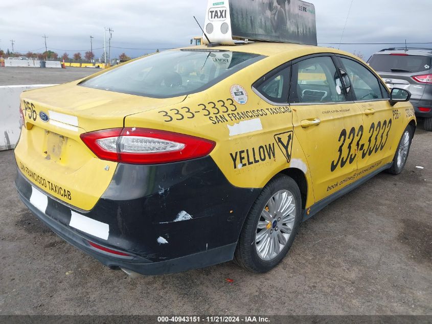 VIN 3FA6P0UU5ER381103 2014 Ford Fusion, Hybrid S no.4