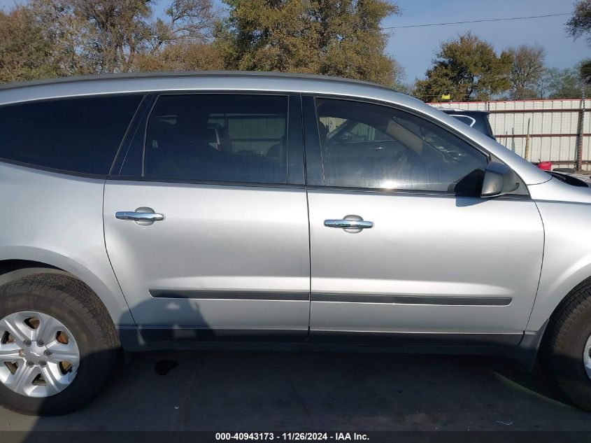 2013 Chevrolet Traverse Ls VIN: 1GNKRFED2DJ181655 Lot: 40943173