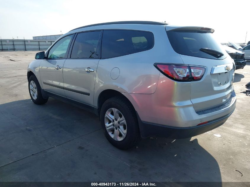 VIN 1GNKRFED2DJ181655 2013 Chevrolet Traverse, LS no.3