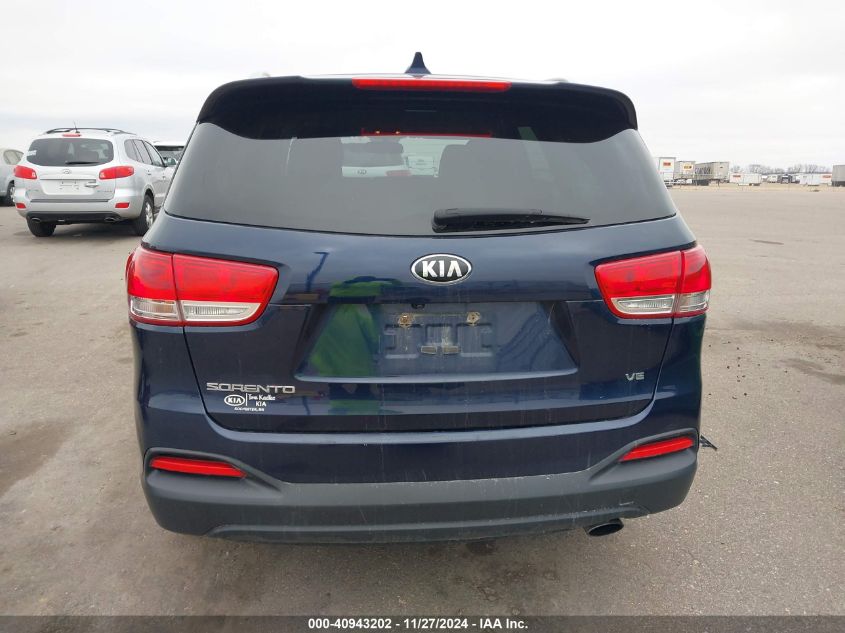 2016 KIA SORENTO 3.3L LX - 5XYPGDA53GG042694