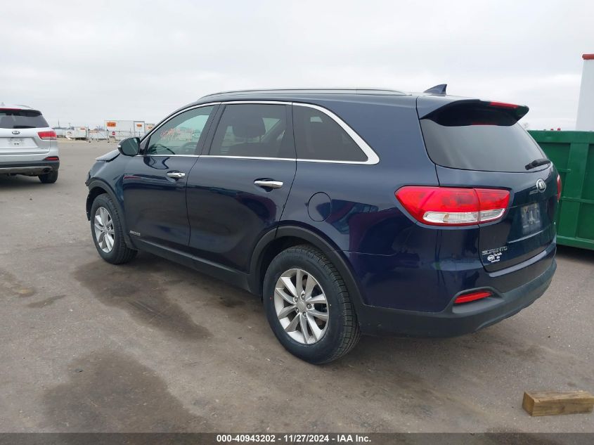 2016 KIA SORENTO 3.3L LX - 5XYPGDA53GG042694