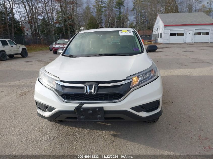 2016 Honda Cr-V Lx VIN: 5J6RM4H33GL045230 Lot: 40943233