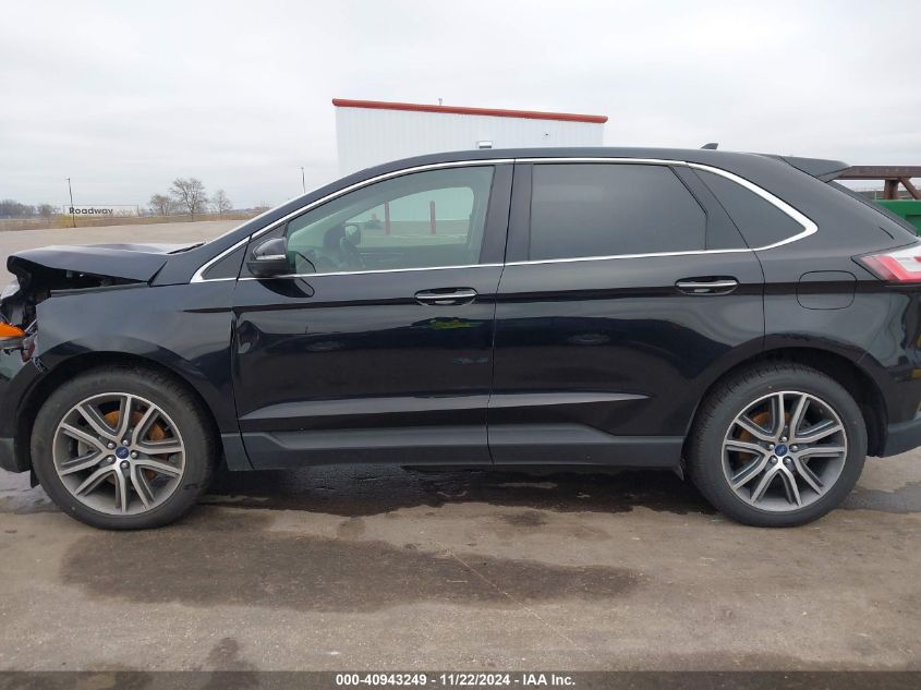 2019 Ford Edge Titanium VIN: 2FMPK4K9XKBC28130 Lot: 40943249