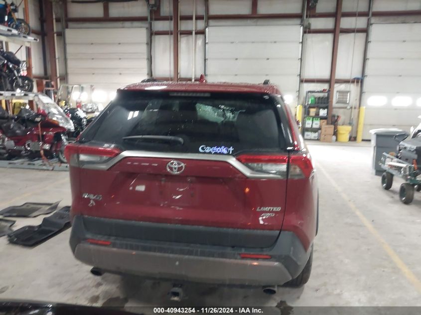 2019 Toyota Rav4 Limited VIN: JTMN1RFV4KJ016189 Lot: 40943254