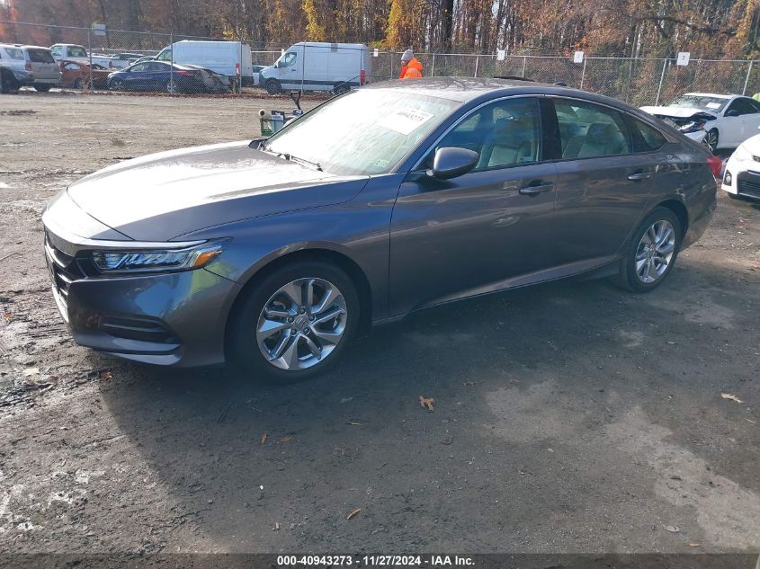 VIN 1HGCV1F13KA069008 2019 Honda Accord, LX no.2