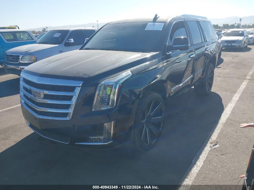 VIN 1GYS3MKJ3FR530569 2015 Cadillac Escalade, Luxury no.2