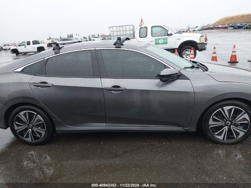 2018 Honda Civic Ex-T VIN: JHMFC1F3XJX014245 Lot: 40943352